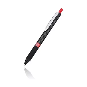 Pix cu gel Pentel Oh!Gel roșu 0.35 mm