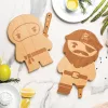 Set tocător și cuțit OTOTO Ninja Board - negru