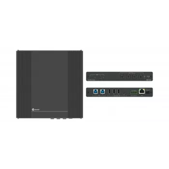 Kramer Electronics SWT3-41-U Switcher gestionat 4x1 USB 3.2 Host PoE-Acceptor cu 4 dispozitive - 10 Gbps - Power over Ethernet