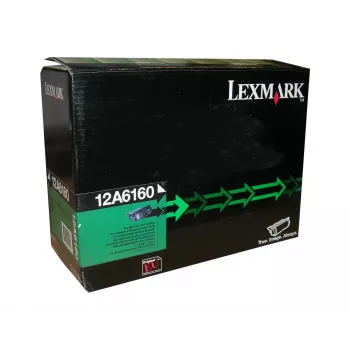 Cartuș de toner negru original Lexmark recondiționat (12A6160)