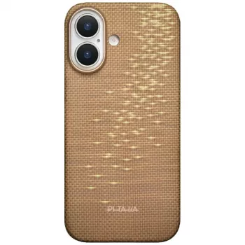 PITAKA Ultra-Slim MagSafe Case for iPhone 17 - Golden Glint