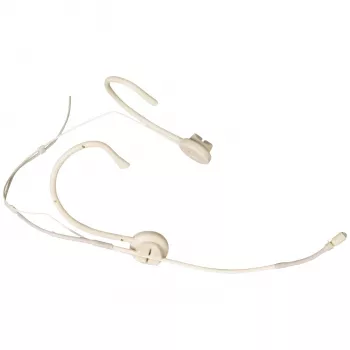 Microfon cu suport de gât Kindermann MU-55HNS-3M - negru, cablu de 3 m, omnidirecțional, electret condensator