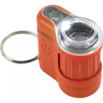 Microscop digital Carson MicroMini 20x - portocaliu/argintiu - LED - baterie