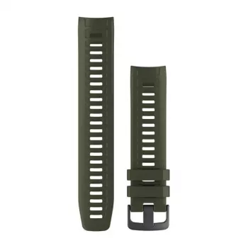 Curea ceas din silicon Garmin Instinct, 22 mm, Moss, 010-12854-16