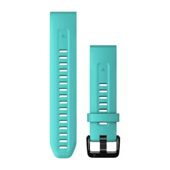 Curea ceas din silicon Garmin 20 mm, aqua, 010-13102-05