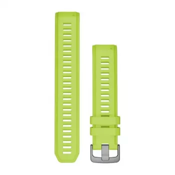 Curea ceas din silicon Garmin Instinct 2 22 mm, Electric Lime, 010-13105-02