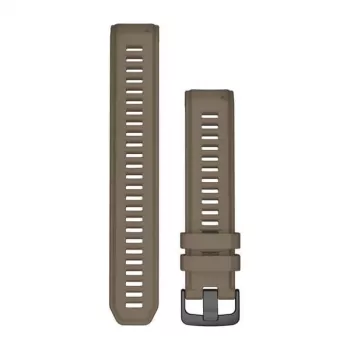 Curea ceas din silicon Garmin 22 mm pentru Instinct 2, Coyote Tan, 010-13105-07