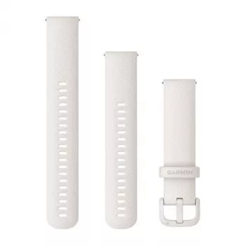Curea ceas din silicon Garmin 20 mm, ivory (010-12924-80)