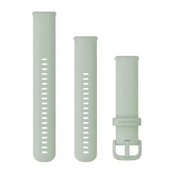 Curea ceas din silicon Garmin 20 mm, Cool Mint, 010-12924-82