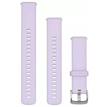 Curea ceas din silicon Garmin, periwinkle, 18 mm