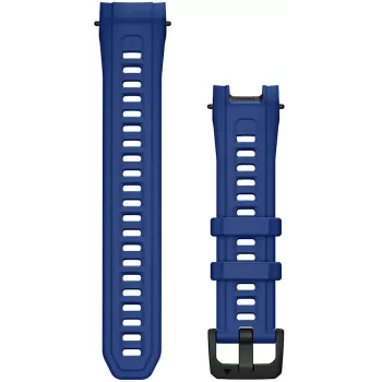 Curea de ceas din silicon Garmin 22mm, Instinct 3 – 45mm Bolt Blue Limited Edition 010-13395-08
