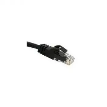 Cablu patch CABLES2GO Cat6 UTP 3m negru anti-agățare RJ45 tată la tată