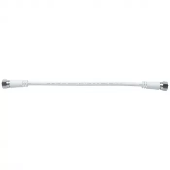 AXING MAK 20-80 cablu patch coaxial F-Type 0,2 m alb