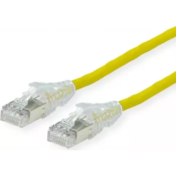 Cablu patch Dätwyler Cat.6A H AMP v2, galben, 20 m, SFTP, LS0H, CU 7702 flex