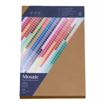 Artoz Papier Mosaic Envelopes DIN C6 Without Window Natural Wet-Adhesive 20 pcs
