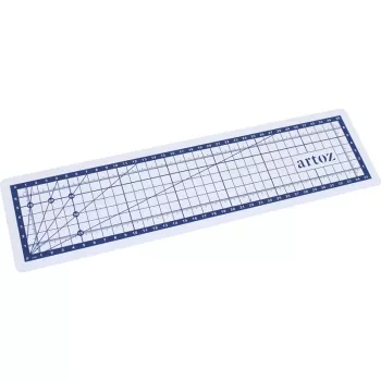 Set de 7 rigle de tăiere Artoz Papier 32,0 cm, transparent