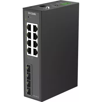 D-Link DIS-210G-12 Smart Managed Industrial Switch - 8 porturi Gigabit + 4 sloturi SFP