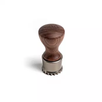 Marcato TONDO 38mm Formă pentru biscuiți mâner din lemn de nuc Canaletto oțel inoxidabil