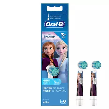 Capete de periuță electrică de rezervă Oral-B EB10S Frozen 2 bucăți