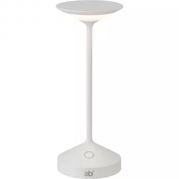 Lampă de masă portabilă ab+ by Abert Tempo Mini albă