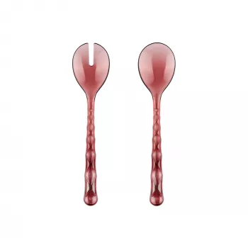 Set tacâmuri pentru salată Guzzini Vanity mauve