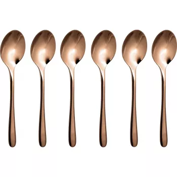 Set lingurițe espresso Sambonet Taste PVD 6 - auriu