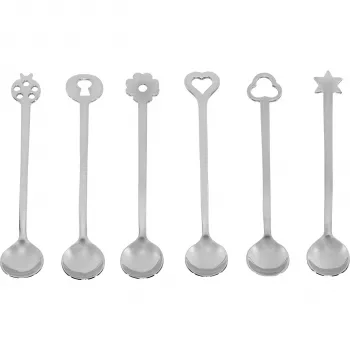 Set linguri de desert Sambonet New Portafortuna Inox 6