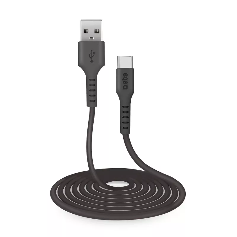 Cablu SBS TECABLETC3MTK USB-A la USB-C 3m negru