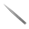 SBS Fast Skin pensetă cu vârf înclinat din oțel inoxidabil 9,5 cm argintie