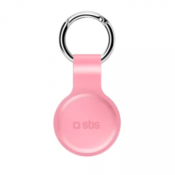 Husă din silicon SBS pentru Apple AirTag roz