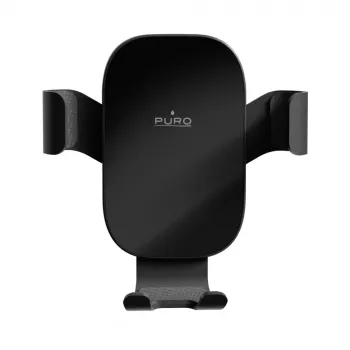 Suport auto pentru telefon Puro Gravity Air Vent - suport universal pentru smartphone - negru