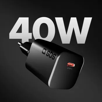 Încărcător de perete STEP BY STEP SBS 40W 1c negru USB-C