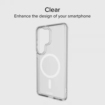 Husă de protecție SBS Cover Light Mag pentru Samsung Galaxy S26 Ultra, transparentă, compatibilă MagSafe