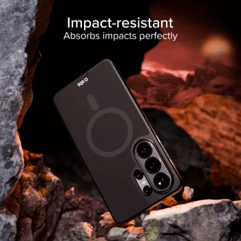 Husă SBS Full Active Case D3O pentru Samsung Galaxy S26 Ultra cu MagSafe - neagră