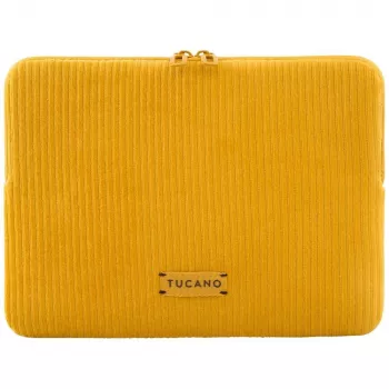 Husă laptop TUCANO Velluto 2 Sleeve 13 pentru MacBook Air/Pro 13 inch galbenă