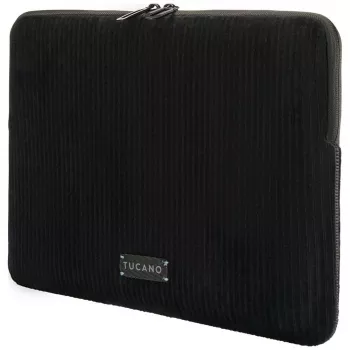 Husă laptop TUCANO Velluto 2 Sleeve 16 pentru MacBook 16 inch neagră