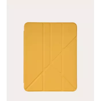 Husă folio Tucano Bamboo pentru iPad 11 A16 (2025) / iPad 10.9 gen. a 10-a (2022) - galbenă