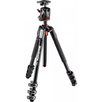 Kit trepied din aluminiu Manfrotto MK190XPRO4-BHQ2 190XPRO4 cu cap cu bilă