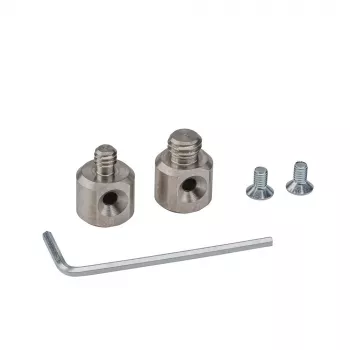 Adaptor de filet Manfrotto 244ADPT3814 1/4 inch-20 tată la 3/8 inch-16 mamă pentru Magic Arm