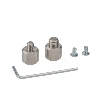 Adaptor de filet Manfrotto 244ADPT3814 1/4 inch-20 tată la 3/8 inch-16 mamă pentru Magic Arm