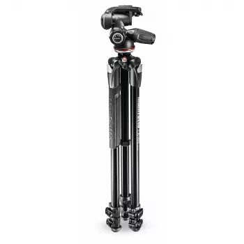 Trepied Manfrotto seria 290 MK290XTA3-3W cu cap cu 3 căi (negru)