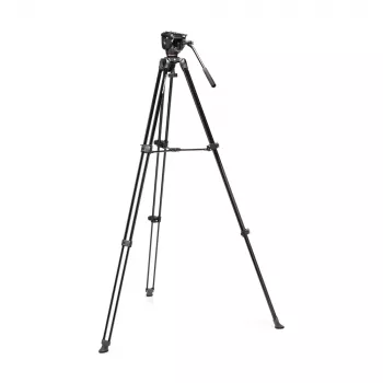 Kit treppiede video Manfrotto MVT502AM cu cap fluid 500X