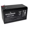 TECNOWARE Power Battery acumulator 12V 7,2Ah AGM VRLA cu terminal Faston 6,3mm