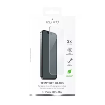 Protector de ecran din sticlă călită PURO pentru iPhone 14 Plus / iPhone 13 Pro Max