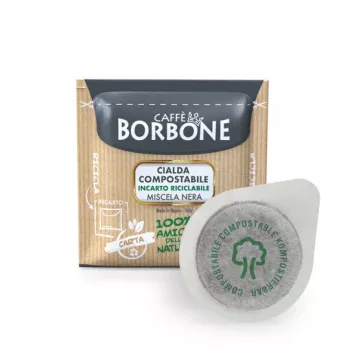 Capsule de cafea Caffè Borbone Miscela Nera 44mm sistem ESE, 100 buc., 7,2 g fiecare