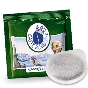 Capsule de cafea Caffè Borbone Miscela Decaffeinata 44mm sistem ESE, 50 buc. x 7,2 g