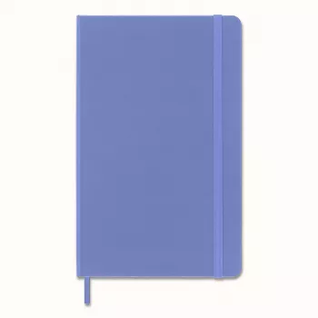 Caiet Moleskine Classic Notebook Hard Cover A5 cu linii Hydrangea Blue, 240 pagini