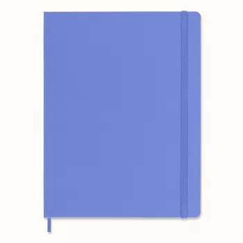 Caiet Moleskine Classic Notebook Hard Cover A4 fără linii Hydrangea Blue