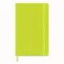 Caiet Moleskine Classic Large, liniat, Myrtle Green, cu copertă flexibilă A5