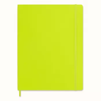 Caiet Moleskine Classic A4, liniat, Myrtle Green, cu copertă moale